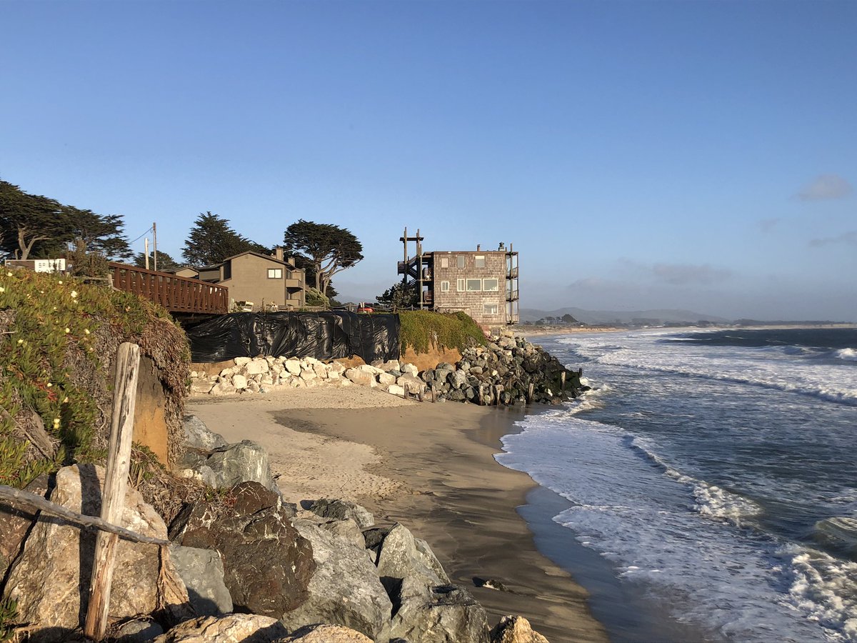 A refreshing and dire read about the inevitable near future of our low lying coastal cities! 1000’s of other places, like #HalfMoonBay or soon to be Oval Moon Bay, will gradually disappear into the ocean. #AgingInfrastructure + #Erosion + #SeaLevelRise =  #CoastalRetreat