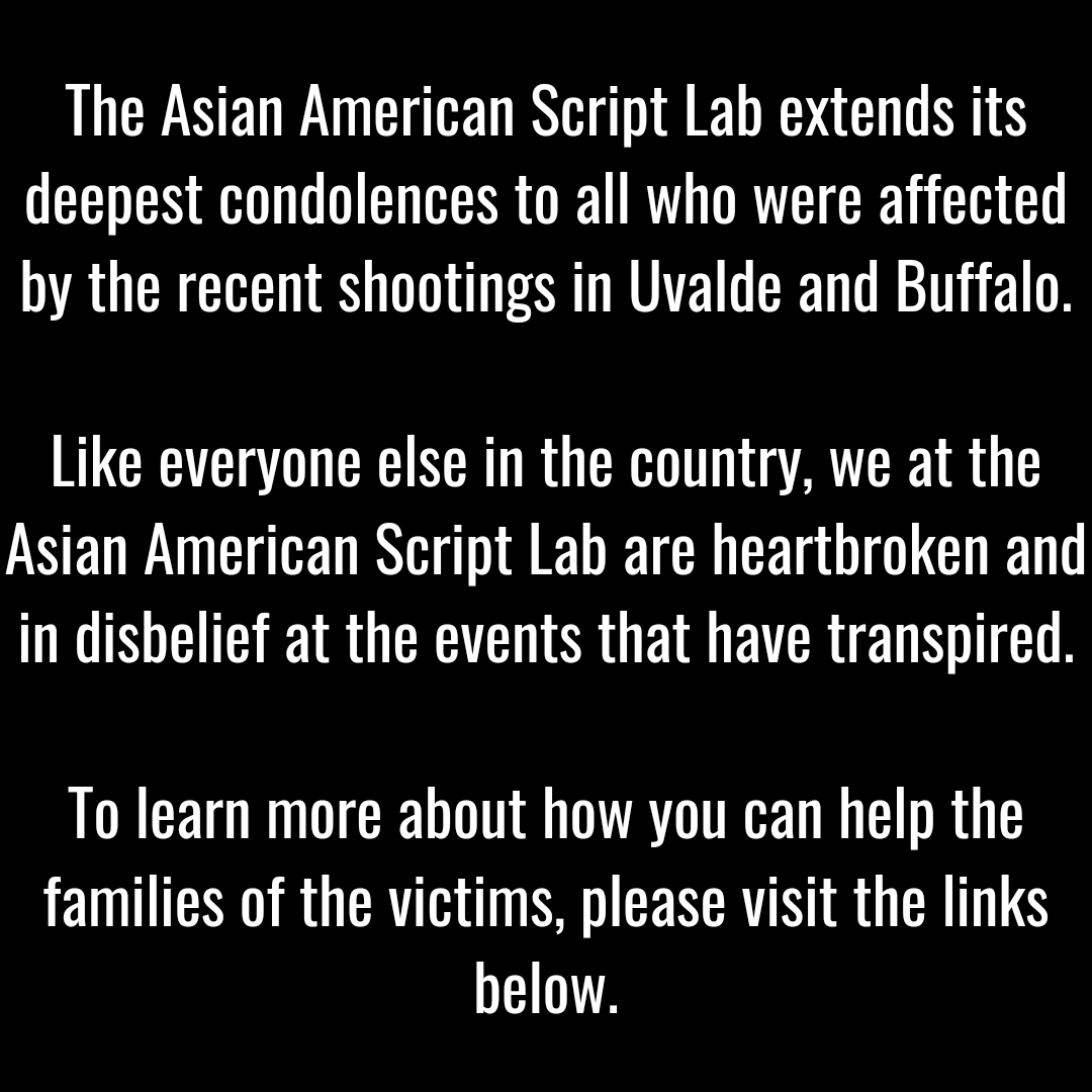 Asian American Script Lab tweet media