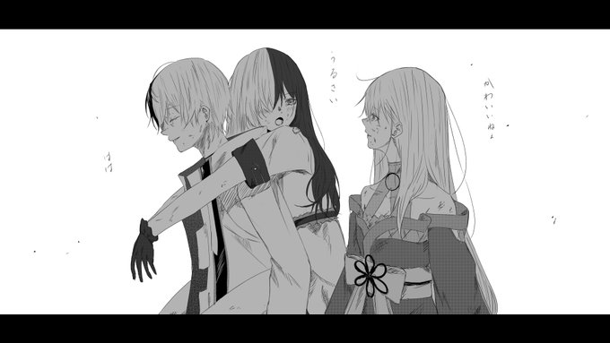 戦友 
#かみ絵いむ  #ひなのの絵なの #はなぶさの絵 