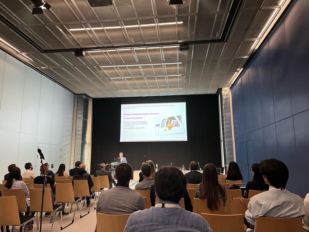 intetraas's tweet image. Bu yıl Fransa’nın Toulouse şehrinde düzenlenen ITS European kongresinde “Artificial Intelligence Based Incident Detection System with Machine Learning in Intelligent Transportation Systems” başlıklı makale sunumumuzu gerçekleştirdik.

#its #incidentdetection #itseuropeancongress