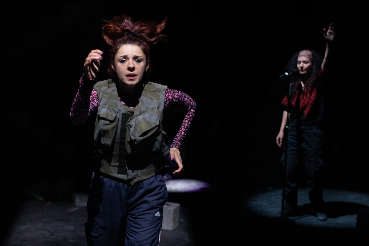 ★★★★★ The Guardian 
★★★★★ Broadway World 
★★★★ The i 
★★★★ The Telegraph 
★★★★ WhatsOnStage

The reviews are in for Sami Ibrahim's #twoPalestiniansgodogging.

Playing until 1 Jun.
Jerwood Theatre Upstairs. 

More info: bit.ly/37h1anA 
📷: Ali Wright