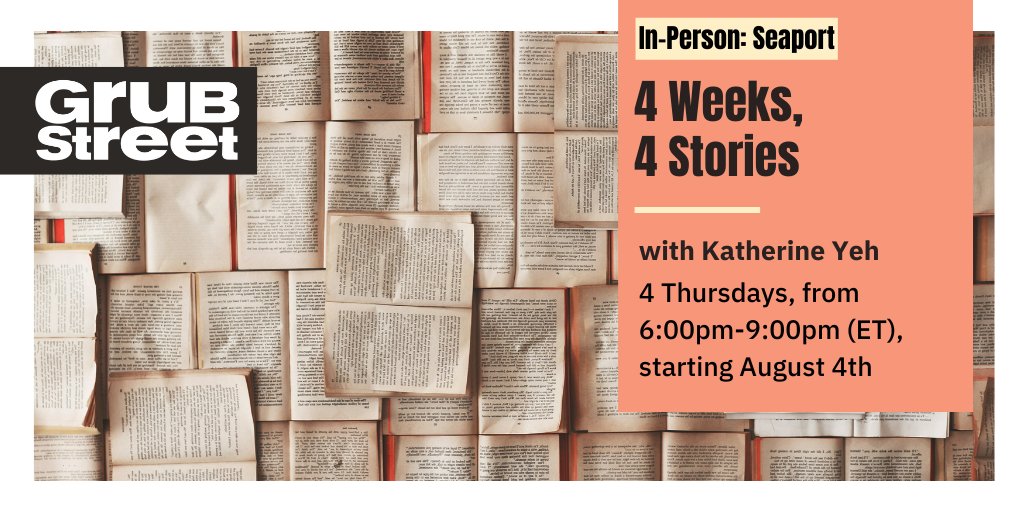 There's still time to sign up for upcoming classes with me! Learn some worldbuilding techniques, character development, and create 4 new stories.