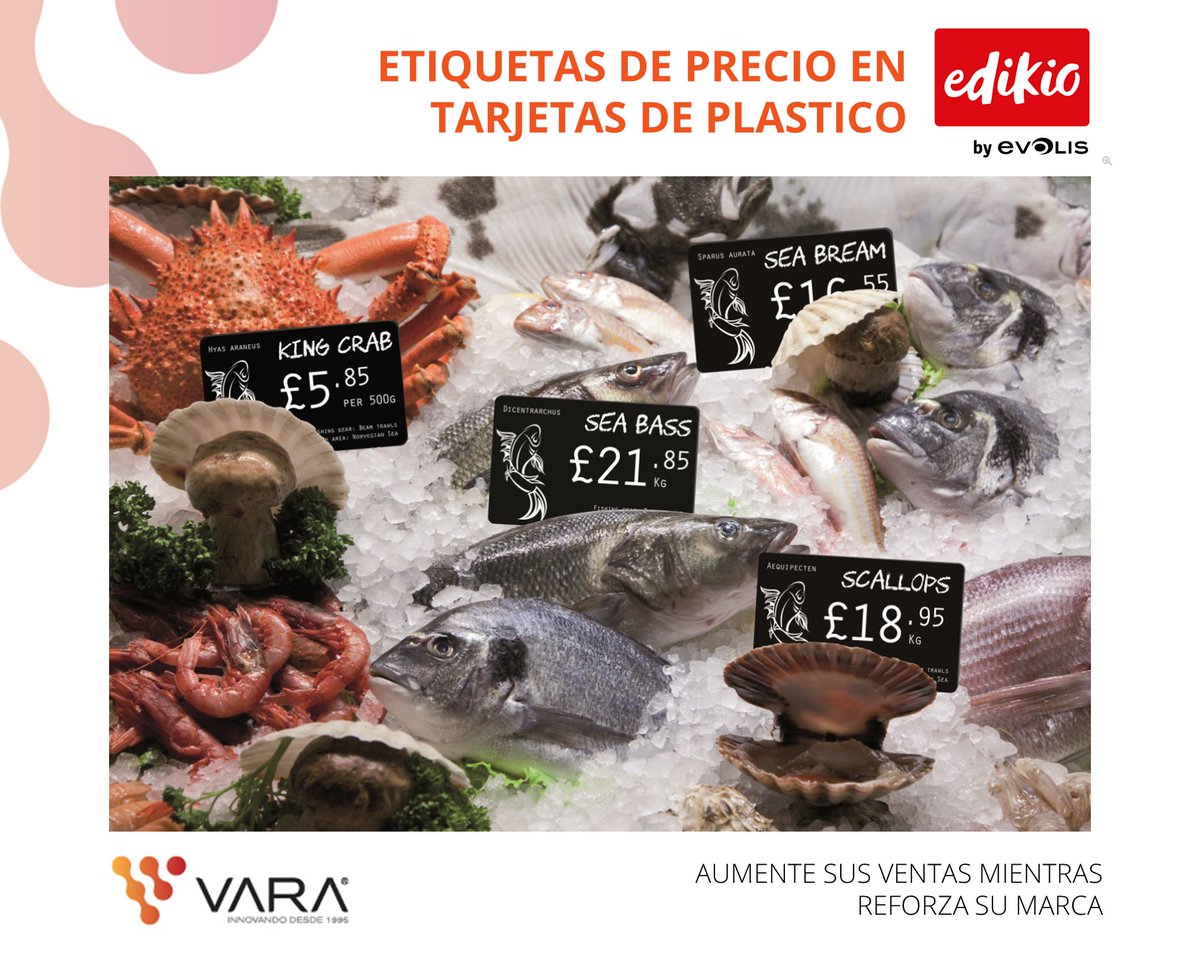 varagrouprd's tweet photo. Nuestras etiquetas de precio están certificadas con compatibilidad con los productos alimenticios por Isega. Resisten el frío y la humedad, y se adaptan perfectamente al uso en vitrinas refrigeradas.

#Edikio #Evolis #PriceTag #Etiquetas #Seguridad #Higiene #Varagroup #Alimentos https://t.co/1Uhs7SDLWY