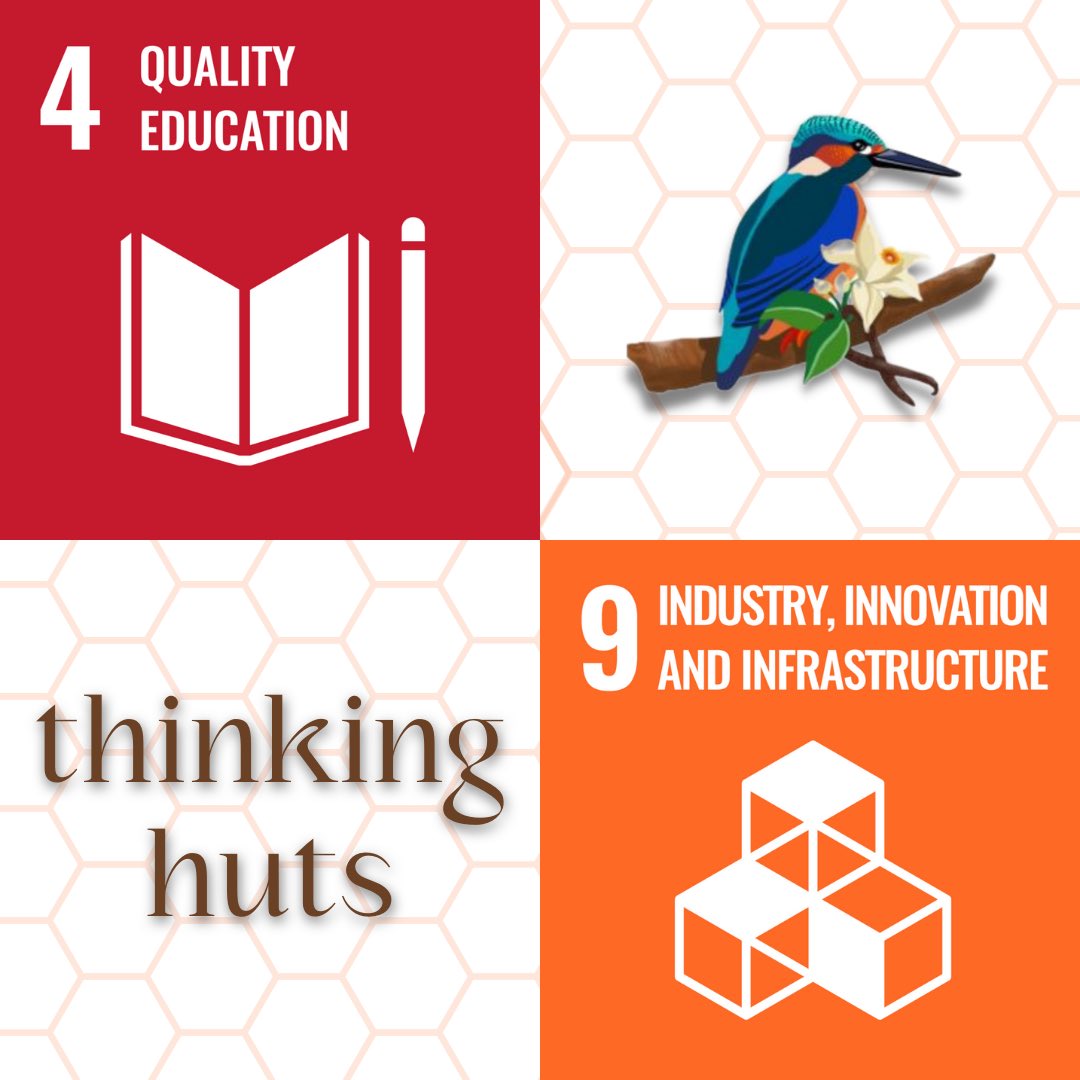 ThinkingHuts's tweet photo. The UN's Sustainable Development Goals provide a framework for a more equitable and sustainable future.

Our humanitarian-driven mission aligns with many of these goals, but we're especially committed to Quality Education (#4) and Industry, Innovation &amp; Infrastructure (#9). https://t.co/76iaNXP546