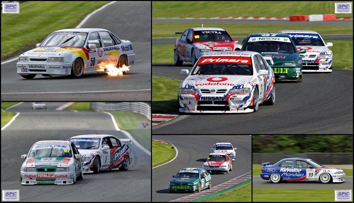 spcphotomedia's tweet photo. The #CTCRC #SuperTouring series made its second appearance of 2022 at #OultonPark on the 28th May, Richard Wheeler beating the #BTCC legends #AnthonyReid and #JohnCleland to the race two win after Reid won a short race one. https://t.co/ADMHk5HPty