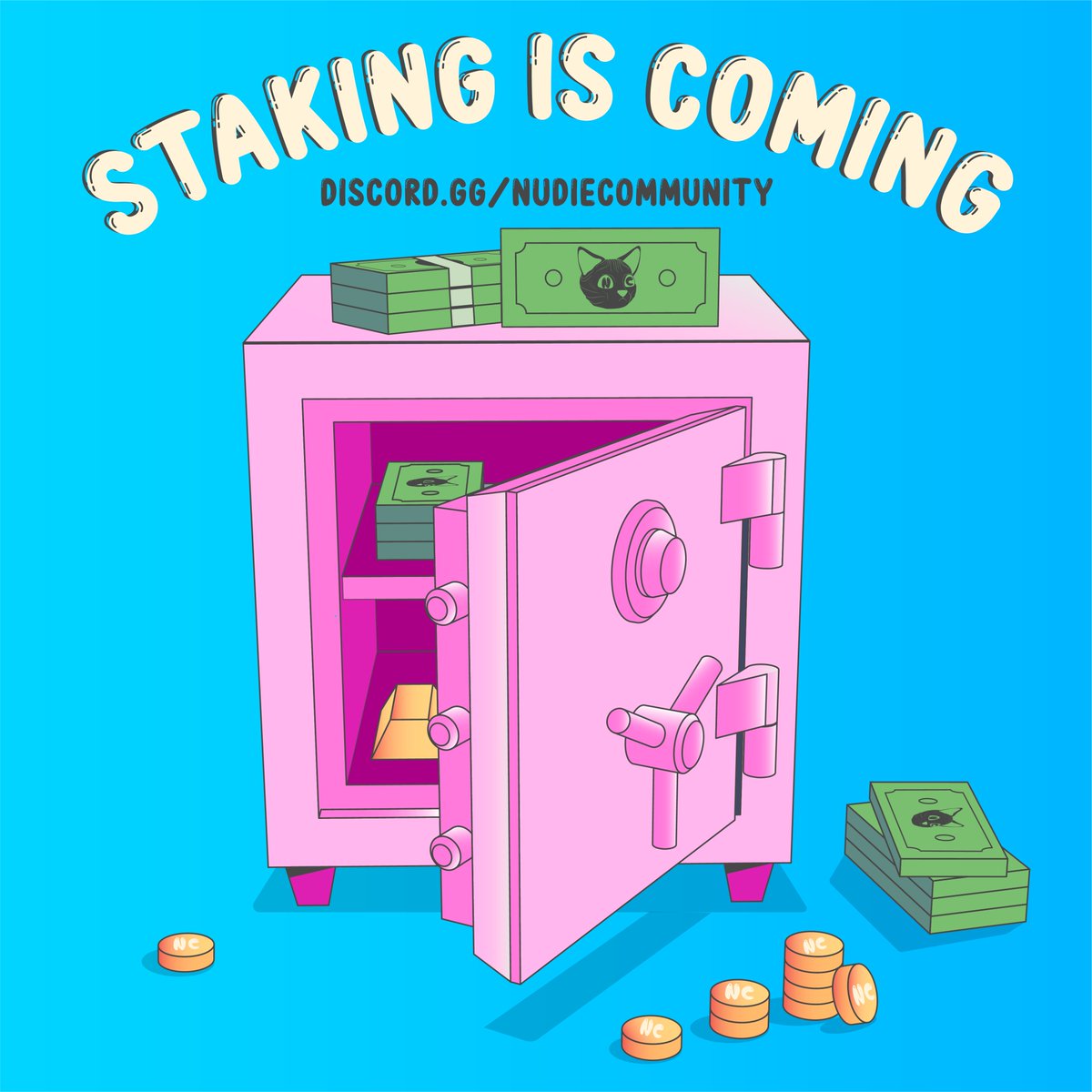 nudiecommunity's tweet photo. 😺NUDIES WILL NEVER BE THE SAME.😺
⛓️🪙STAKING COMING SOON.⛓️🪙

ARE YOU READY?!

https://t.co/KbSgyyqEFP

#NCcommunity #NCtakingover https://t.co/4zP2bVwGr5