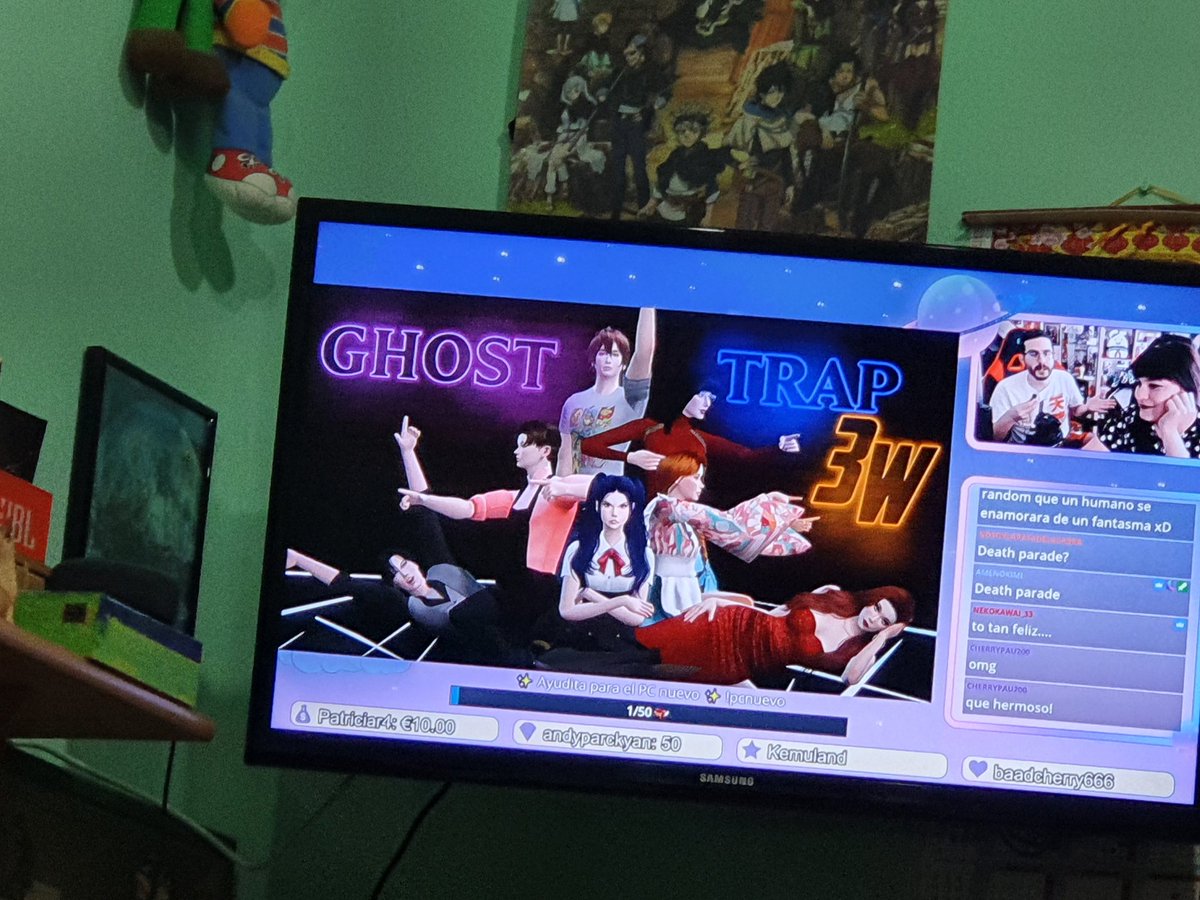 lileycatalinaff's tweet photo. Viendo ghost trap en pantalla grande @ghosttrapofi @Christerva @Sanjikun88 https://t.co/duIbeRTuOM