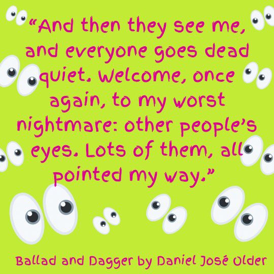 prophecypodcast's tweet photo. We couldn’t decide which color combination to go with for this hilarious #BalladAndDagger quote, so you get both. Thanks for helping us give yet another #RickRiordanPresents book so much love! https://t.co/KFFca2oVS0