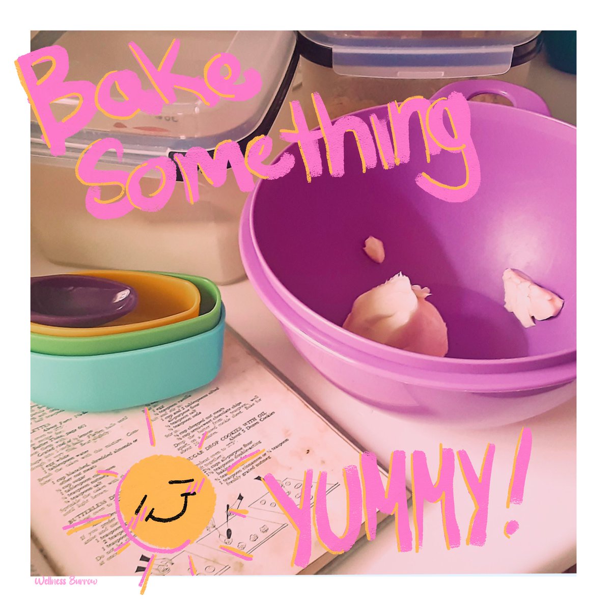 WellnessBurrow's tweet photo. Sometimes when I start to dissociate or experience a flashback, I enjoy trying something new! I totally recommend baking simple but yummy recipes! 💕🍪 
#mentalhealth   #MentalHealthAwareness #dissociation #CPTSD #PTSD #baking #positivity #coping https://t.co/LypIUXUmU7
