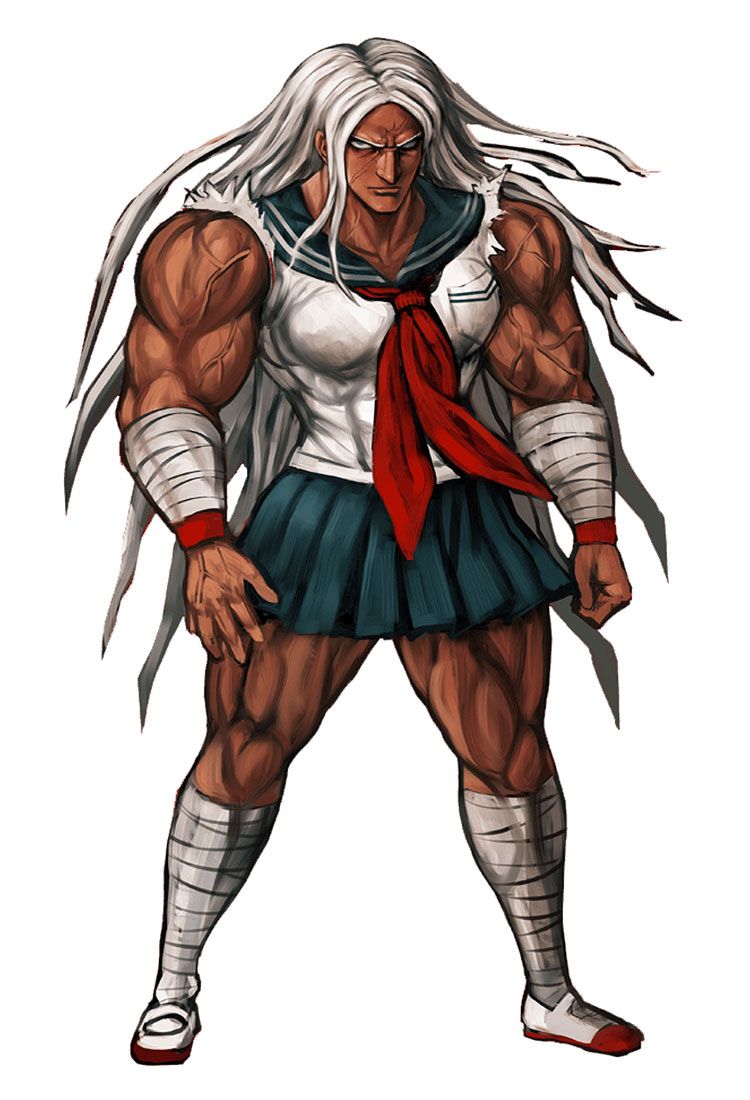 BuffWomanOTD's tweet photo. Muscular woman of the day is Sakura Ogami from Danganronpa: Trigger Happy Havoc https://t.co/MSimoSgyZS