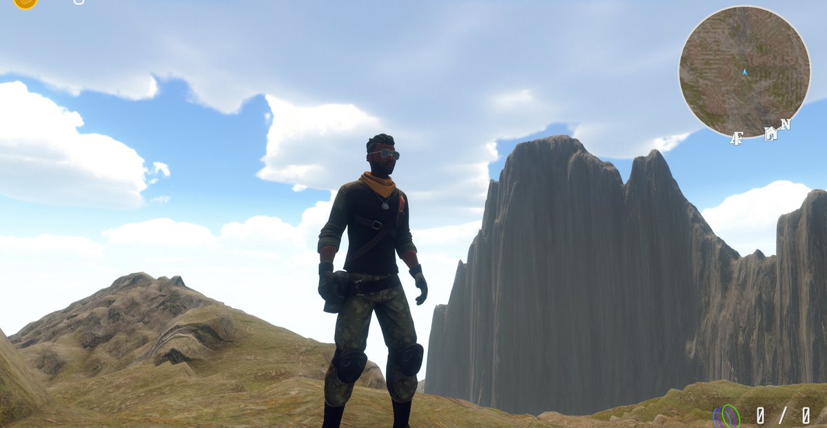 LegoRetro's tweet photo. A little bit of "light" hiking in #TCGWorldAlpha.... The sheer magnitude of the world is mindblowing 🤯🤯 #TCGWorld #Metaverse #OpenWorld #hikingadventures #HikingTheMetaverse #MetaversePhotography #cryptocurrency #NFTGame #VirtualWorlds https://t.co/xt4t6o1KW3