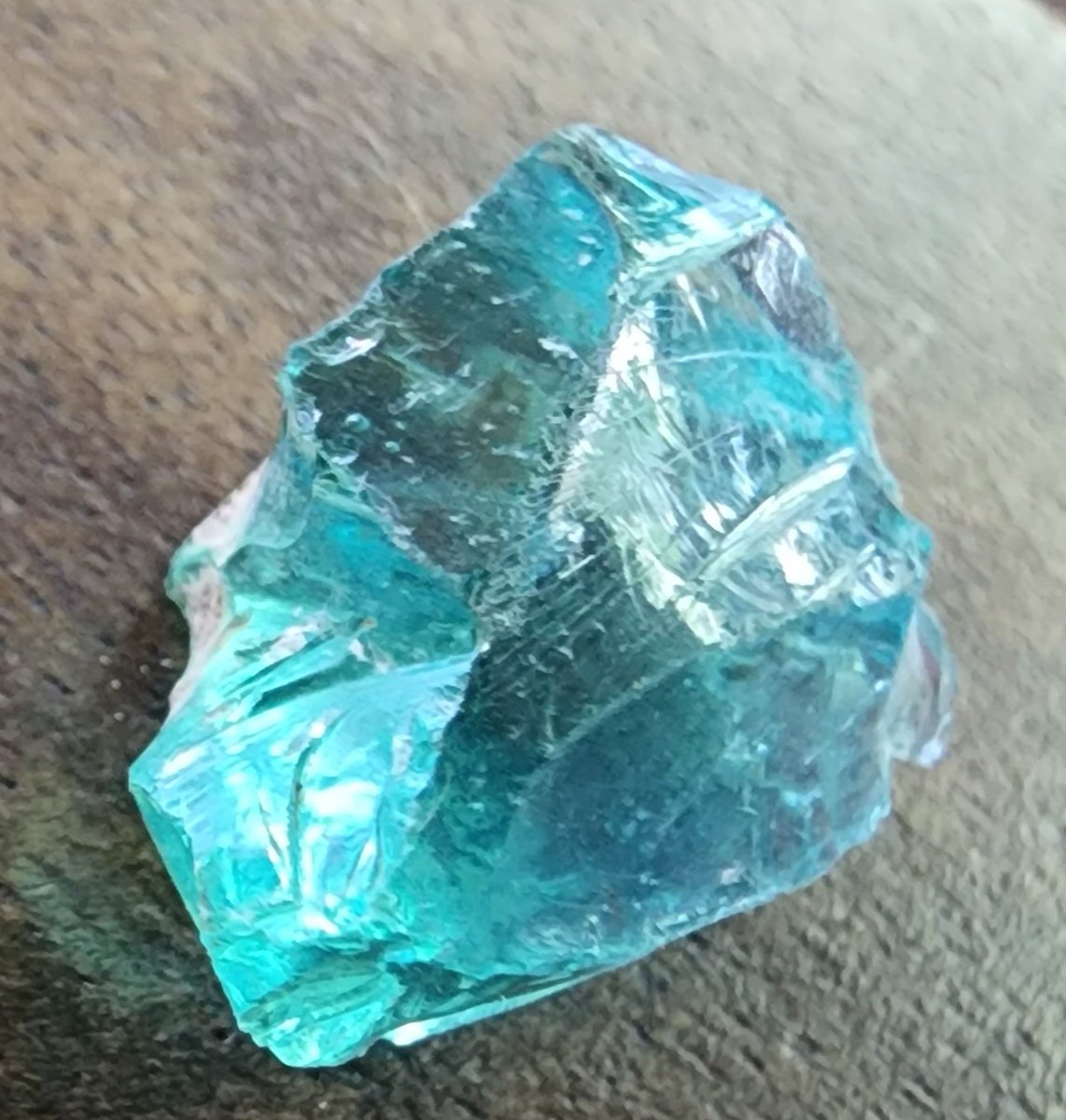 hexalchemist's tweet photo. Another piece of aqua! First thing I found today, and it was 2 miles as the crow flies from the last. Happiness is!π€ΈββοΈππ€ππ #HexicanLucky #HexRocks https://t.co/em22OvKui2