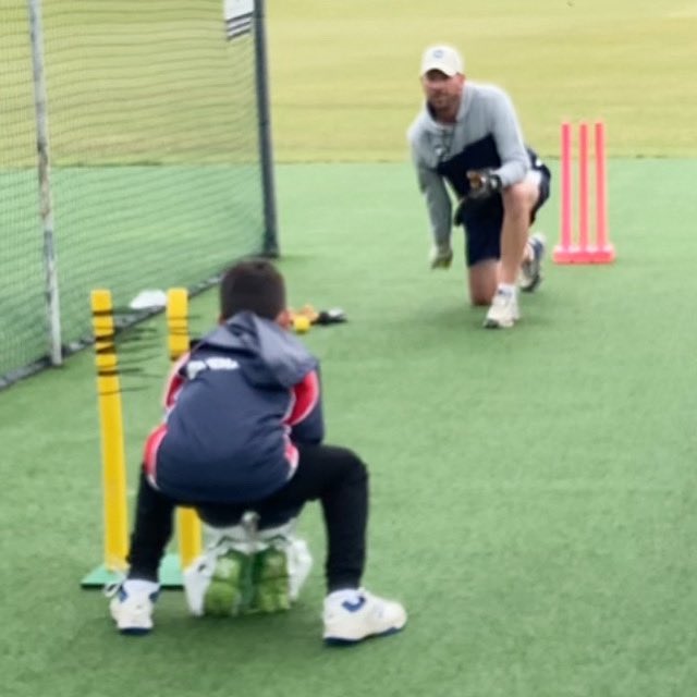 121 day! #WicketKeeping #Coaching