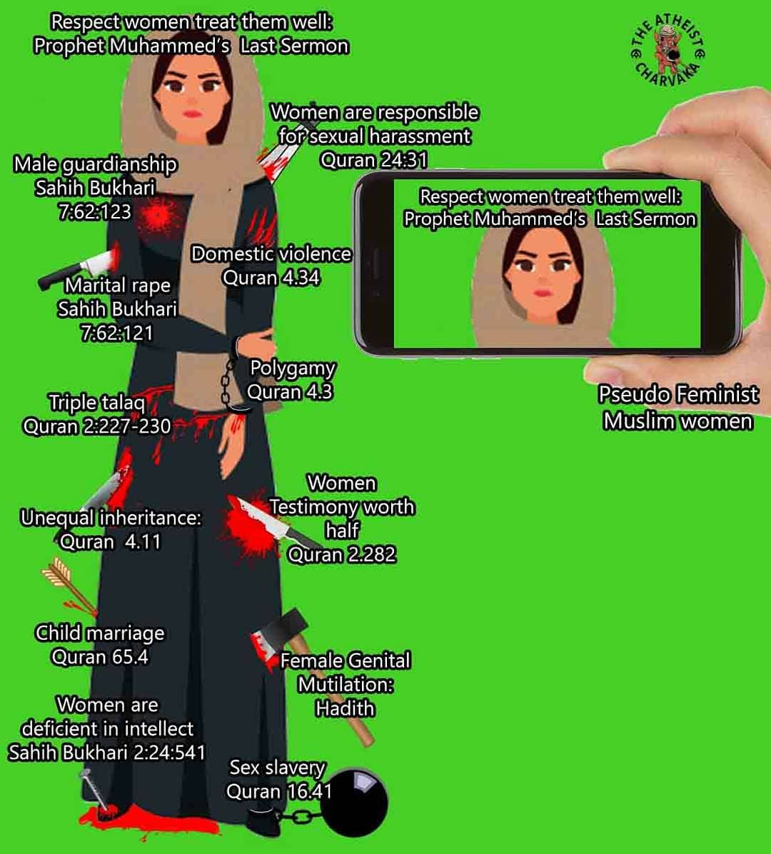 ExMuslimBlogger's tweet photo. Muslim pseudo feminists before commenting on the post
bring written permission from your guardian🤡
IsLaM iS a FeMinIsT ReLigIoN 🤡 https://t.co/UvZGCsmcJd