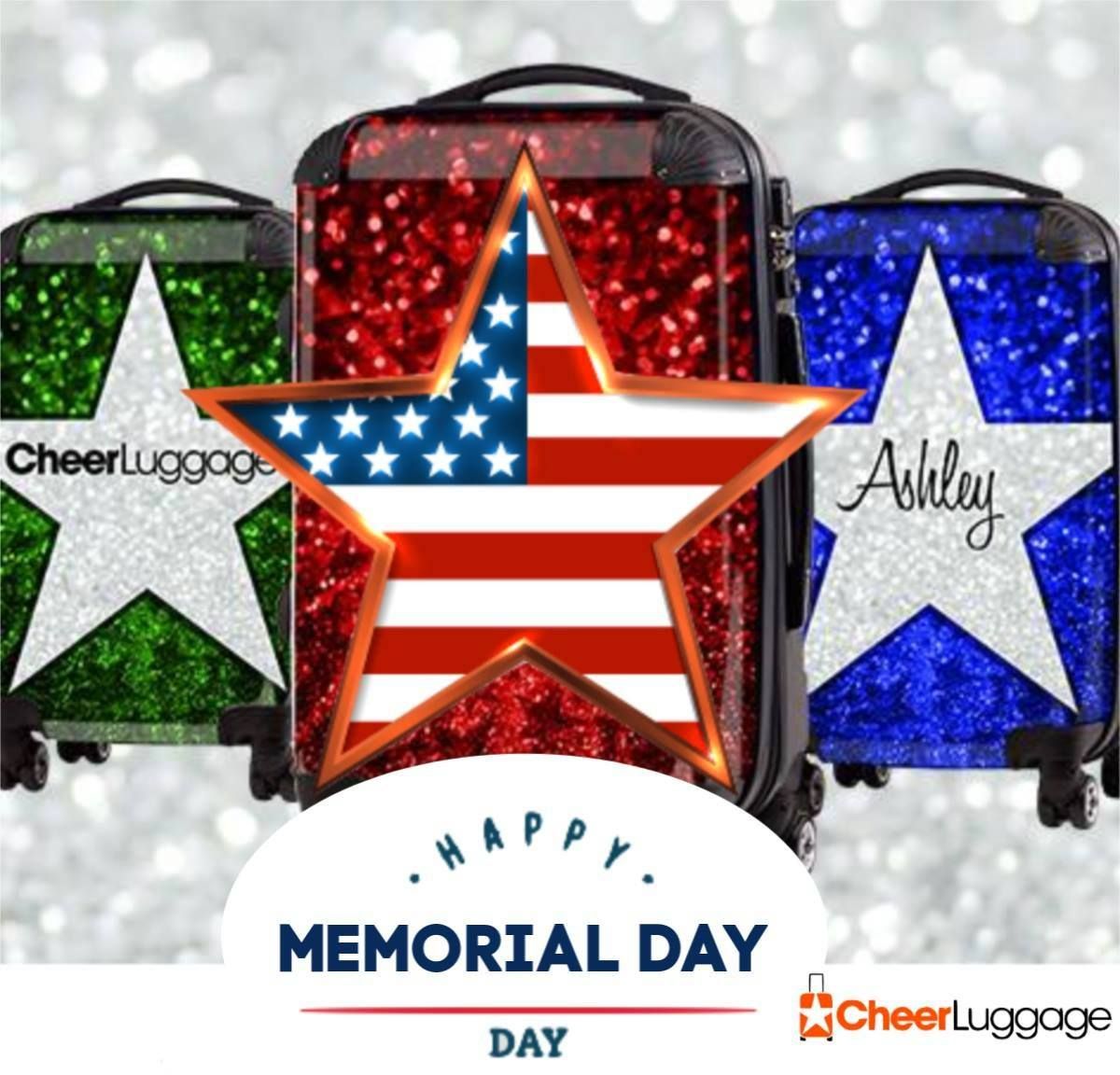 Cheerluggage's tweet photo. Happy Memorial Day! Remembering those who made the ultimate sacrifice for our freedom. https://t.co/FT4zQIgdbC