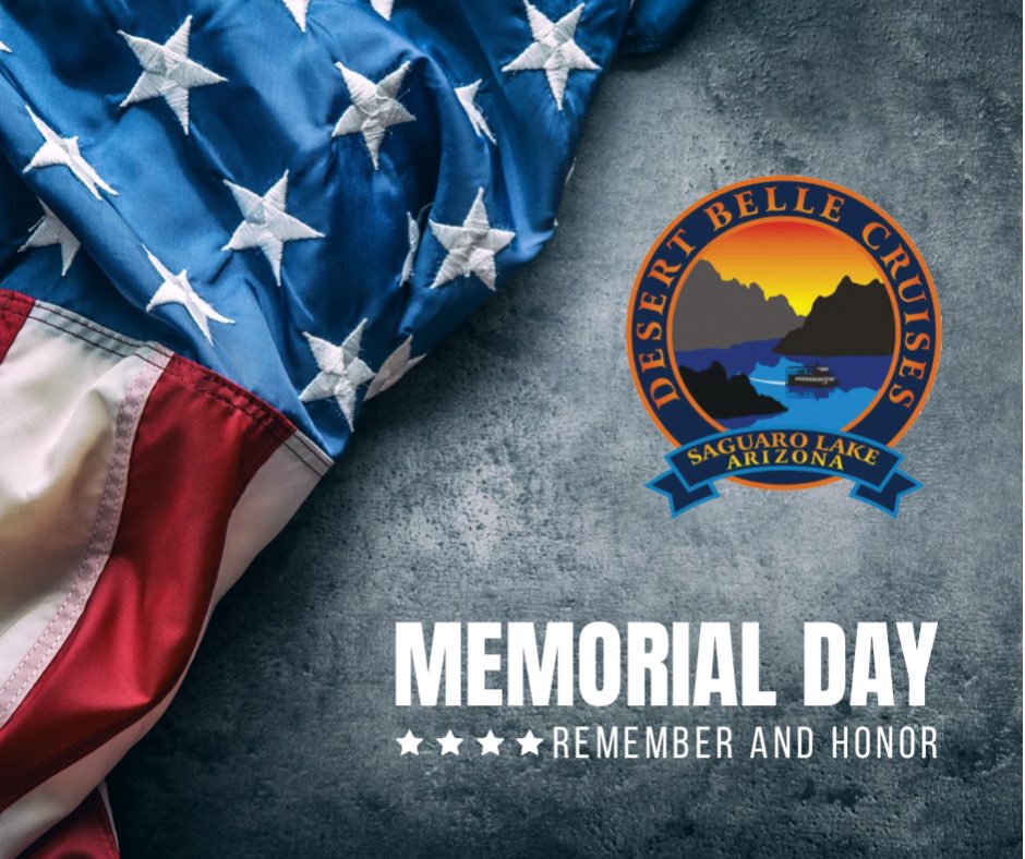 Have a safe &amp; fun Memorial Day! #TheDesertBelle