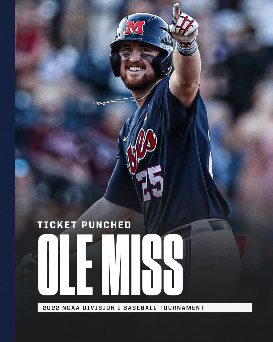 SECNetwork's tweet photo. They're in! Don't sleep on @OleMissBSB 😉 

The Rebs are headed to the Coral Gables Regional 🌴 https://t.co/dINaTfCxmp