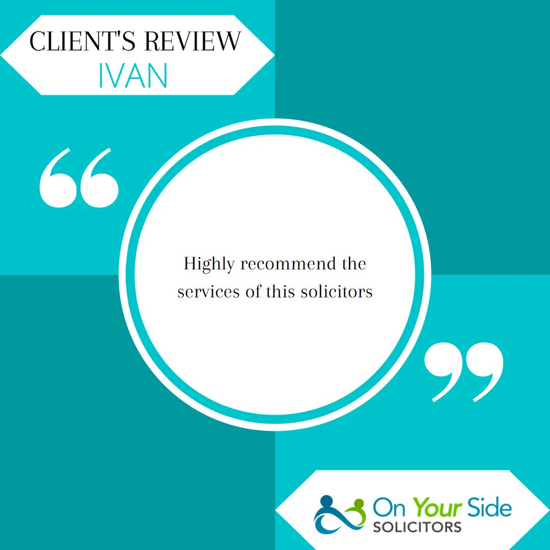 SOYS_UK's tweet photo. Another happy client! 

#review #happyclient #solicitors #onyoursidesolicitors #solicitorsuk https://t.co/ZdKf5ZzIHM