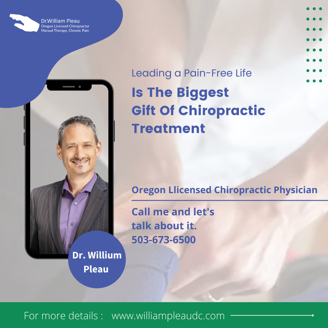 williampleaudc's tweet image. Too often, people feel frustrated and trapped because previous pain therapies and medications have not helped them. 
Through careful assessment and gentle hands-on treatment, the root cause of your pain can be identified and successfully treated.