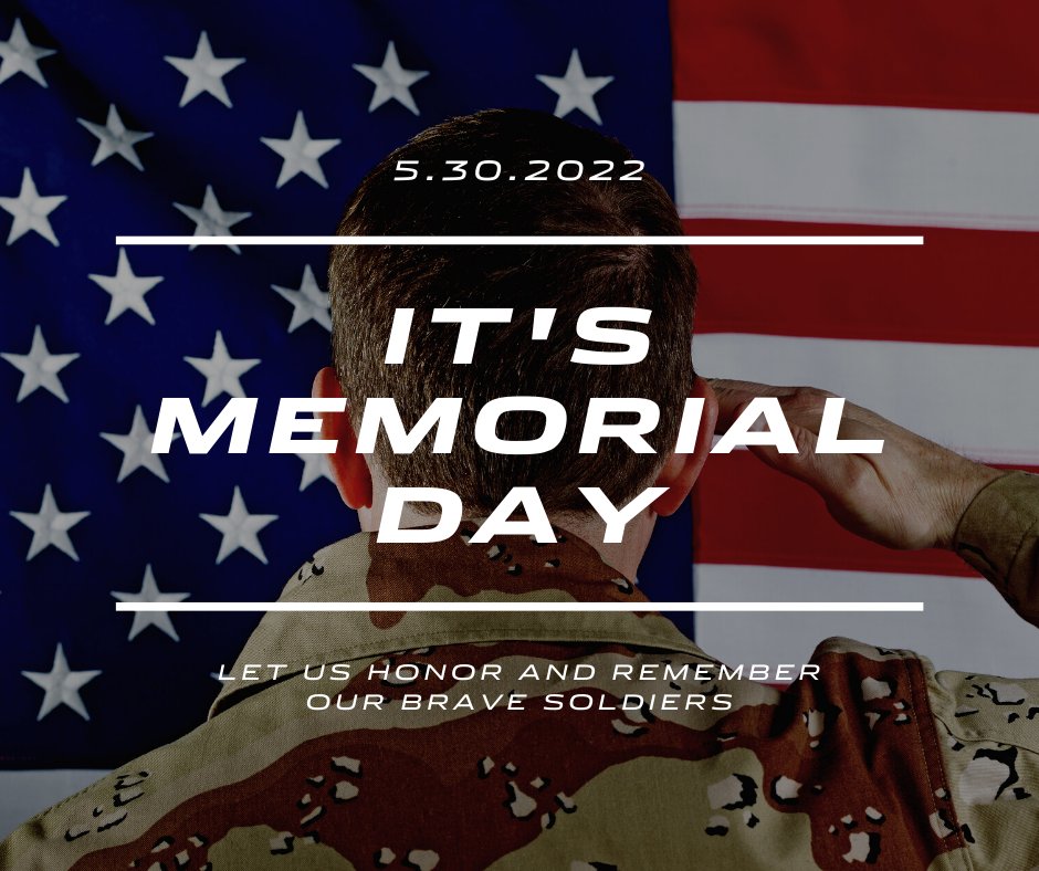 SmartCoverSys's tweet image. #MemorialDay #Remember #Soldiers #USA