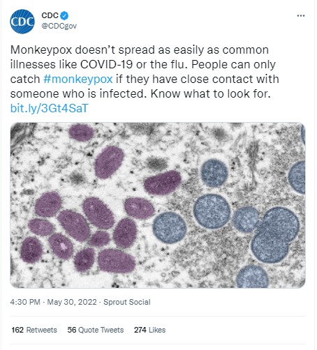 MoreauGabarain's tweet photo. #monkeypox misinformation #alert!
Who runs the American @CDCgov twitter account?
#Capitulation worse than #covid19 ?
@EricTopol
Needs to be consequences.
I think I am better informed by other sources.
CFSPH @IowaStateU
https://t.co/5pH3JcgPta
#Weneedscience
@JudyWoodruff https://t.co/IZYPO187wh
