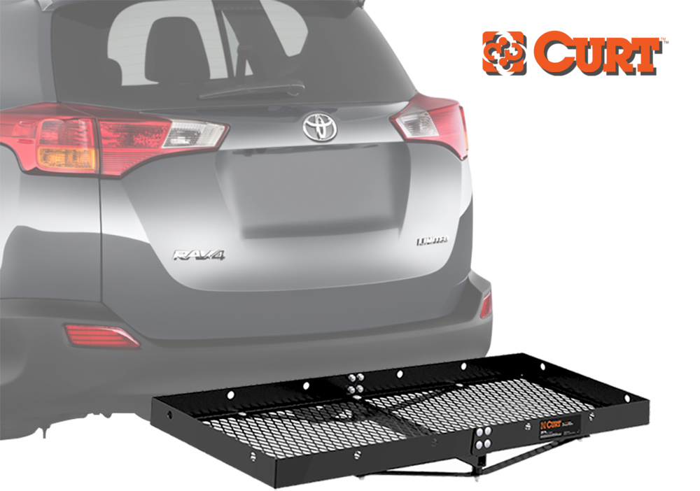 OfficialFTParts's tweet photo. CURT cargo carriers are a simple yet effective solution for maximizing the storage area of your vehicle. The hitch-mounted design also makes installation quick and easy. #Curtmanufacturing #gofullthrottle https://t.co/SlVg90poA0