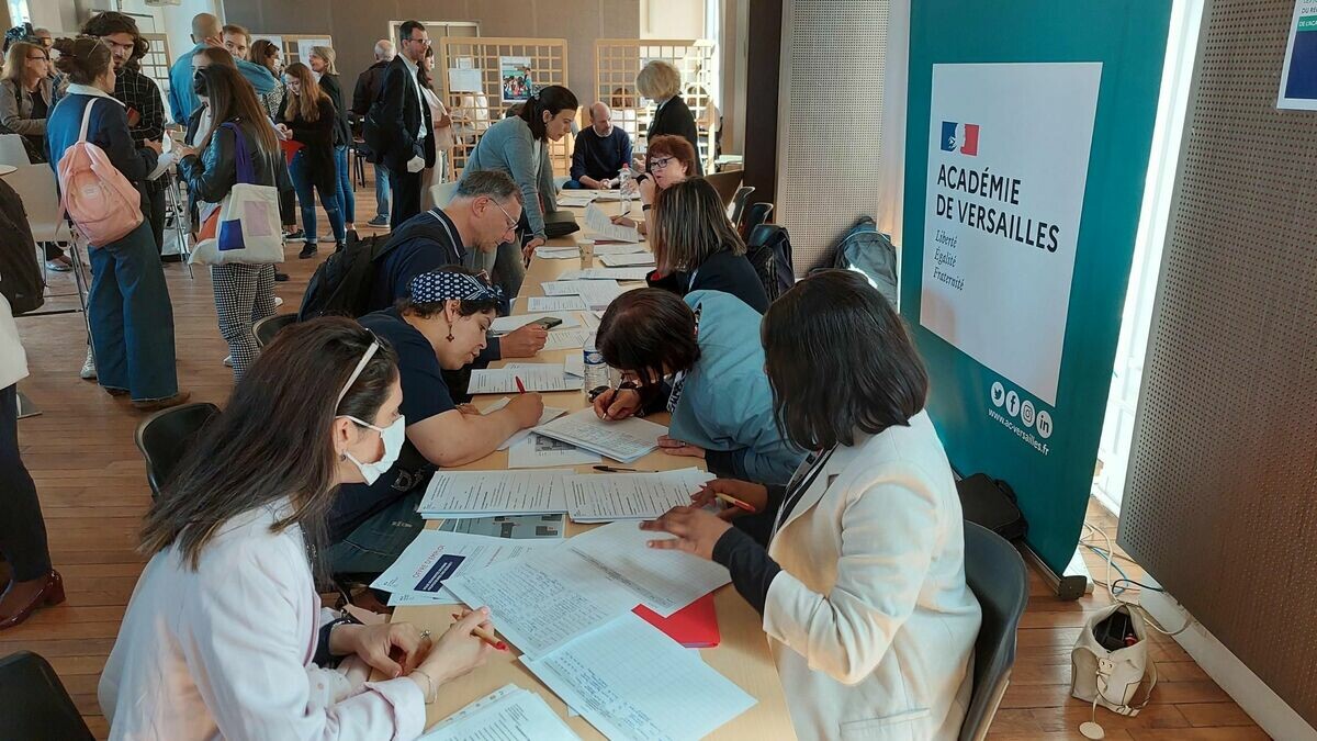 Pénuries de profs : au job dating de l’académie de Versailles, des candidats à la recherche d’un métier «qui a du sens»
➡️ l.leparisien.fr/8Aal