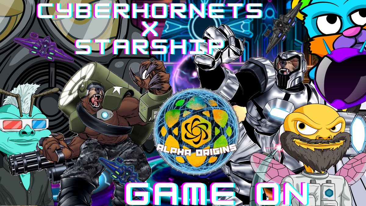 TheCyberHornets's tweet photo. Happy Memorial day ❤️

We will be joining our newest partner @Alpha_Origins_ for game night tonight at 8pm Est, all Hornet and Animus holders are invited, there will be tons of giveaways &amp; Alpha 👀🚀🔥🎁 https://t.co/PwUlA7ALgD