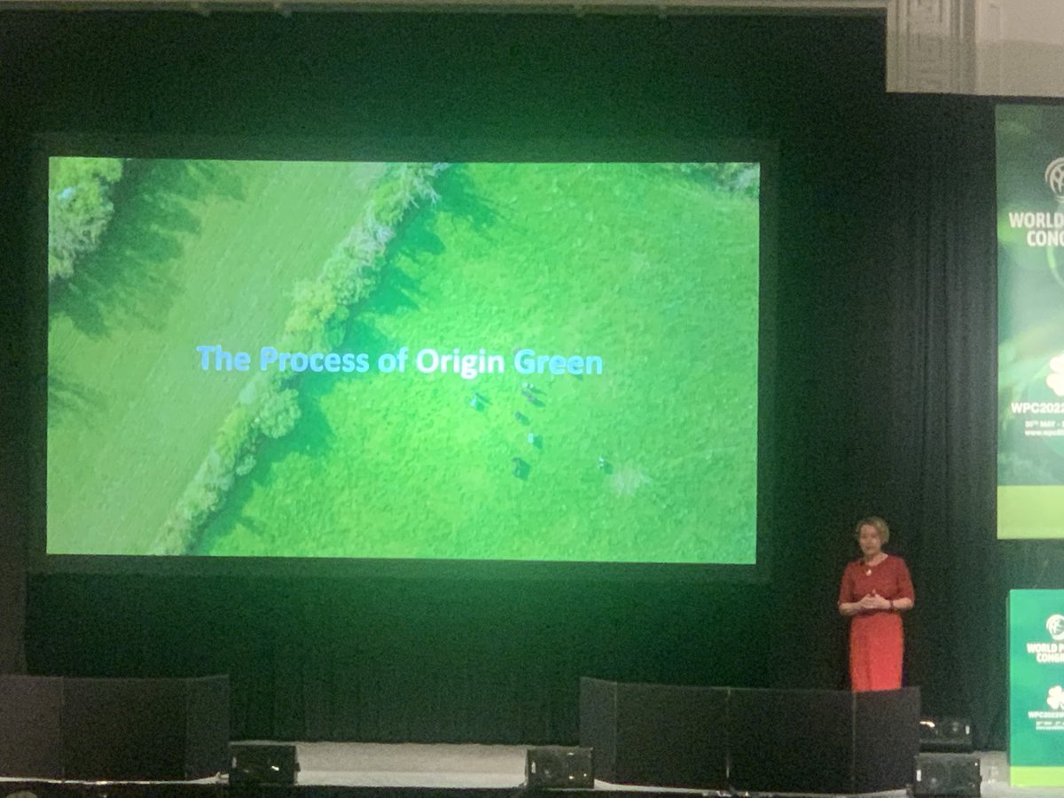 CNIPT_FR's tweet photo. exciting explanations of the origin of the "ORIGINE GREEN" brand for Irish agricultural food products ⁦@Bordbia⁩ @LegacyEventsMCR⁩ @wpc2022irland https://t.co/lxpqfGZMFs