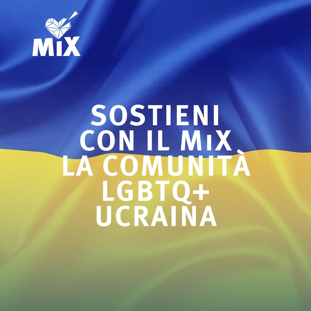 La 36esima edizione del #MiXFestival è sempre più vicina e siamo felici di annunciare che per ogni adesione, una quota sarà devoluta alla campagna di All Out finalizzata ad aiutare le persone queer in fuga dall'#Ucraina.

Unisciti a noi: festivalmixmilano.digivents.net/registrazione