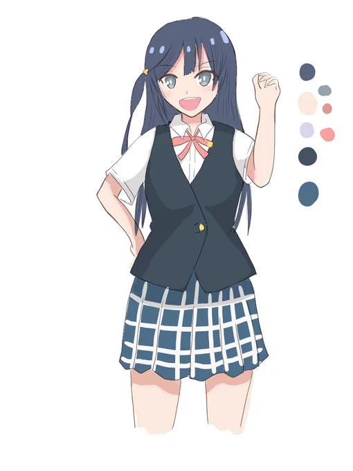 #今月描いた絵を晒そう 練習用含めたら何枚かあるという  三枚目のイラストは桜ぼっち様のモノを参考にさせていただきました 