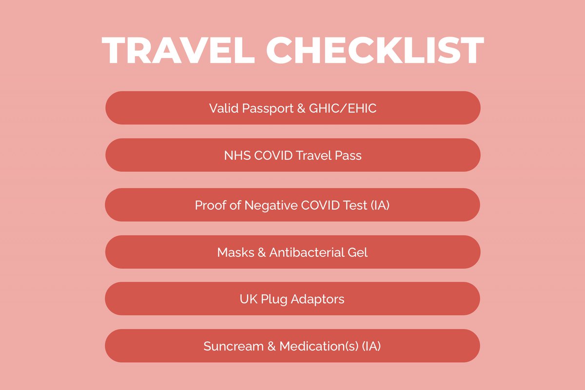 DscRegen's tweet photo. Our #turingscheme participants will be departing from the UK to their host countries this week to either #seville 🇪🇸 or #marseille 🇫🇷!

We've complied a Travel Checklist of essential items needed before arriving at the #Airport! 🙂✈️

#workabroad #travelling #studyabroad https://t.co/KbuhJV1pk6