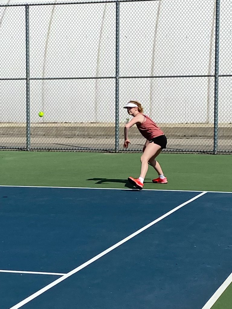 lionsnewstoday's tweet photo. Day 1 OFSAA Tennis 🎾 Mila Brajkovich and Tristan Vince are advancing to quarter finals tomorrow! Best of luck! ✨🦁✨ https://t.co/5Id81eOqC2