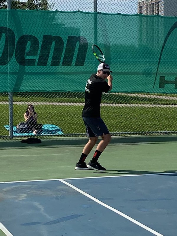 lionsnewstoday's tweet photo. Day 1 OFSAA Tennis 🎾 Mila Brajkovich and Tristan Vince are advancing to quarter finals tomorrow! Best of luck! ✨🦁✨ https://t.co/5Id81eOqC2