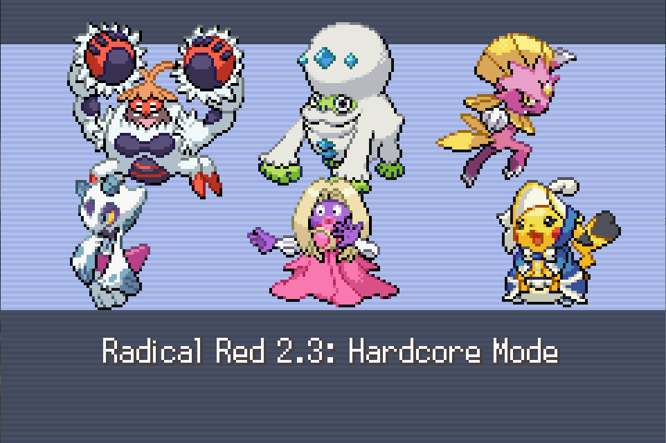 Shiny Ghost Monotype Hardcore Run Complete! : r/pokemonradicalred