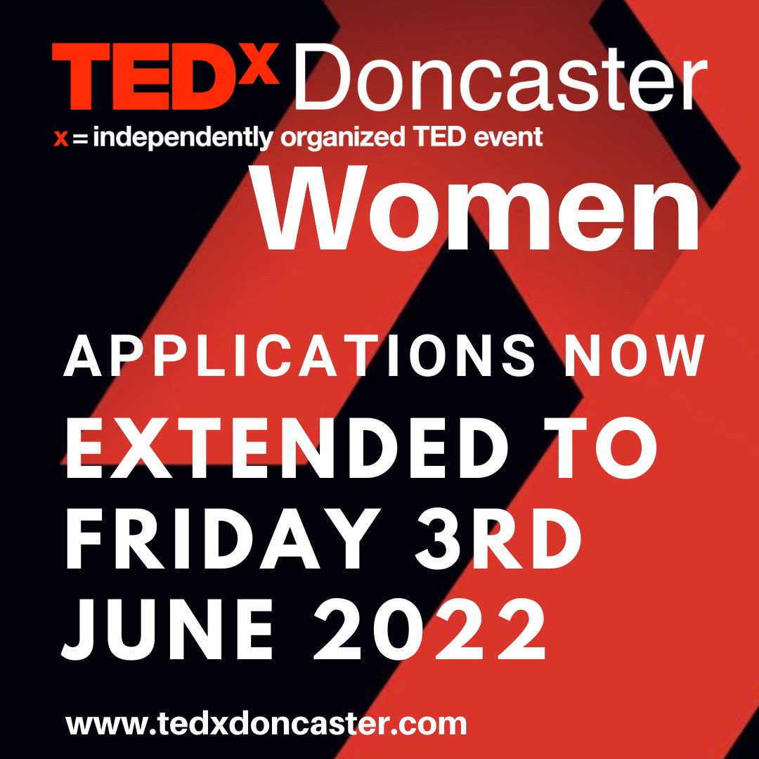 #BreakingNews we have been notified that some of you who have been attempting to submit your #TEDxWomenDoncaster application have come across a glitch on our website. We will attempt to resolve this ASAP however in the meantime please send an email to apply@tedxdoncaster.com