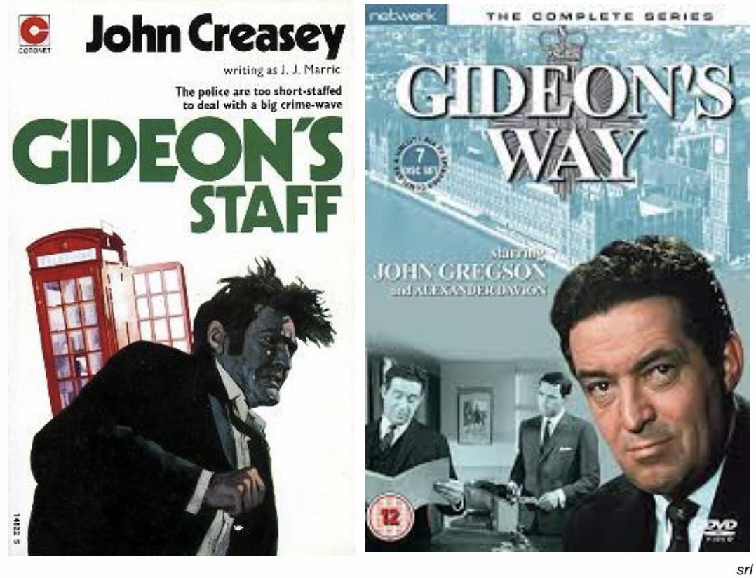 8pm TODAY on @TalkingPicsTV

From 1965, Ep 9 of the #ITV #Crime series #GideonsWay “The White Rat” directed by #RoyWardBaker & written by #HarryWJunkin

Based on a theme in the 1959 novel📖 “Gideon's Staff” by #JohnCreasey (writing as #JJMarric)

🌟#JohnGregson #AlexanderDavion