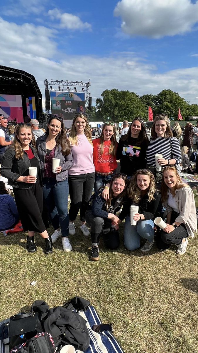 EmmaSteele1995's tweet photo. Reflecting on one hell of a weekend courtesy of @BBCR1 and noticed something. 8/9 ladies (aged 26 - 31) in this pic have exciting careers in #britishag or enviro. Industry and 9/9 are linked to Ag. In some way! #shelookslikeme #thisgirlcan #meatbusinesswomen https://t.co/sxIOhsHdz3