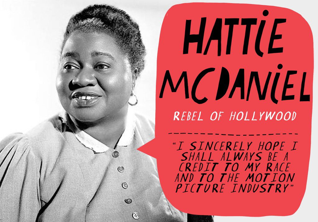 RebelSocietyBTC's tweet photo. 💫Rebel Icon💫
Hattie McDaniel made history by winning the Academy Award as the first black person in 1940. Her roles as a maid and servant made her a divisive figure in the liberal Black community, which was working to end Hollywood's stereotyping.
#rebelicon #hattiemcdaniel https://t.co/aZCYWCmKKB