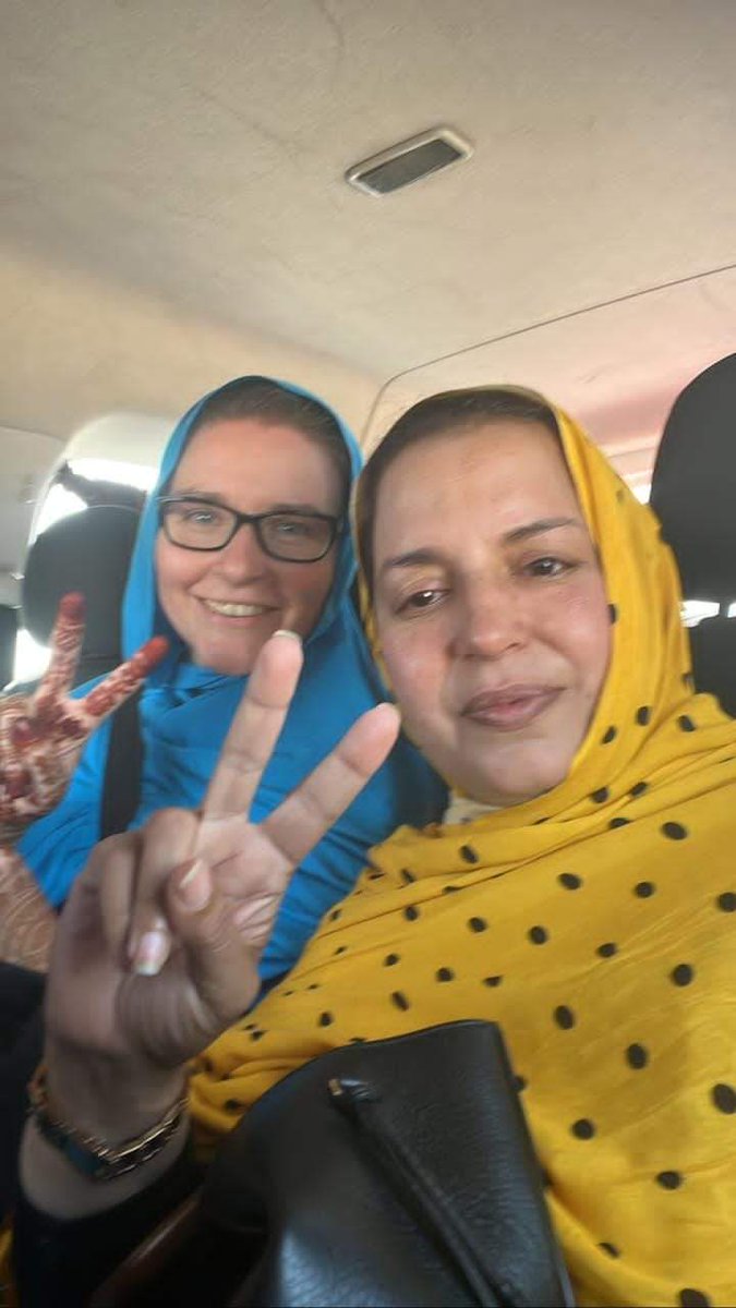 ECSaharaui__'s tweet photo. ⭕ ÚLTIMA HORA | La activista saharaui Sultana Jaya se dirige en estos momentos a El Aaiún ocupado para coger el avión rumbo a España (Las Palmas de Gran Canaria) para recibir tratamiento médico. En breve, más información en https://t.co/VXCHPwTCZ3. https://t.co/qYx21eJe6r