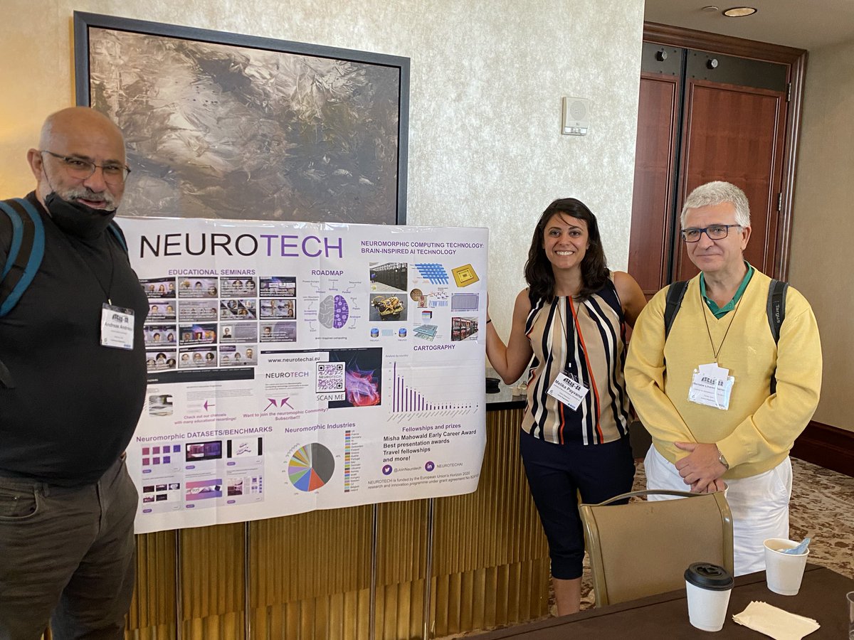 Famous Neuromophs at the NEUROTECH booth! :) <a href="/JoinNeurotech/">JoinNEUROTECH</a> #ISCAS2022