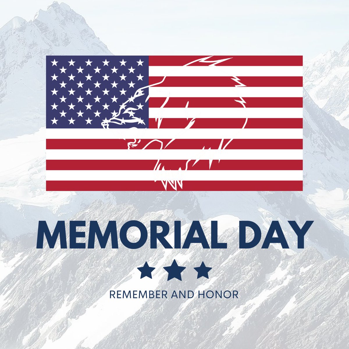 Remember &amp; Honor 🇺🇸
Today is a day to pay respect to those who made the ultimate sacrifice for our country. Thank you will never be enough. #AllGaveSome #SomeGaveAll #MemorialDay