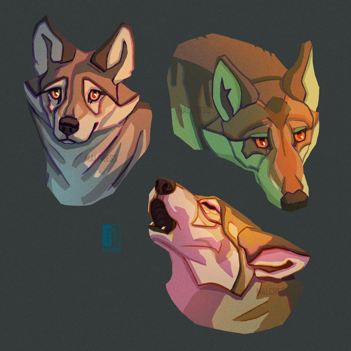 malcress_'s tweet photo. @jekyre3d Thank you for sharing! <3 Heya I'm Malkie! I love creatures, animals and landscapes with LOTS of colors and sharp edges ✨ https://t.co/9YEOPFMKzm