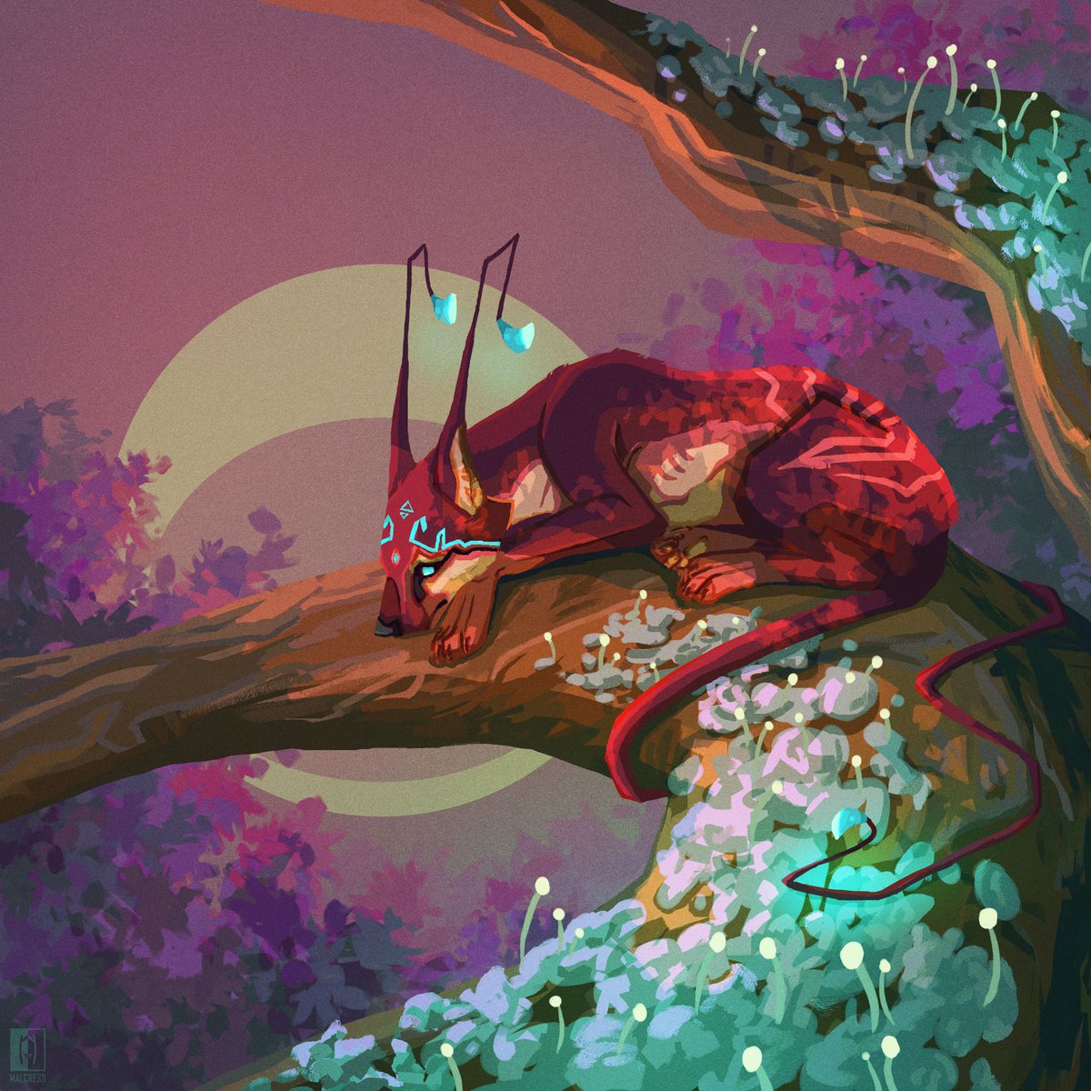 malcress_'s tweet photo. @jekyre3d Thank you for sharing! <3 Heya I'm Malkie! I love creatures, animals and landscapes with LOTS of colors and sharp edges ✨ https://t.co/9YEOPFMKzm