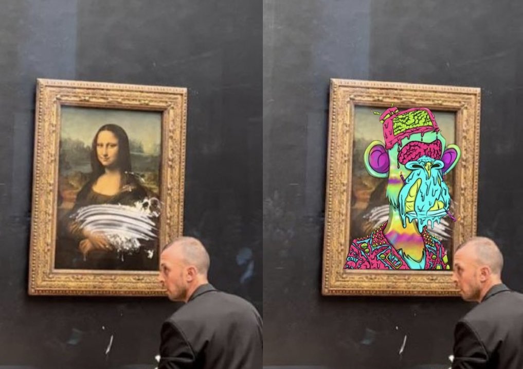 cakedworld's tweet photo. Todays plan:

Cake the Mona Lisa 

Successful day so far 🍰 https://t.co/dAn0Fd88Xl