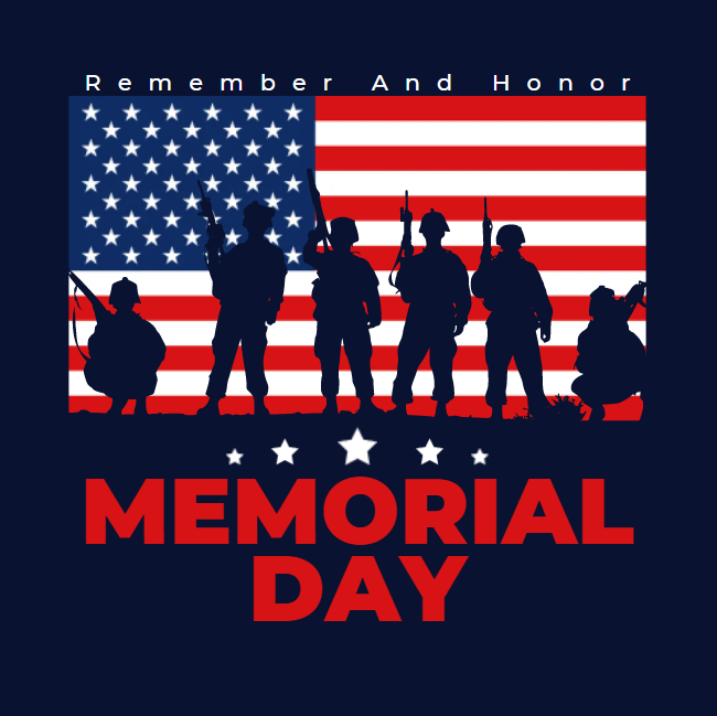 In memory of many, in honor of all, Thank you.  
Happy Memorial Day!