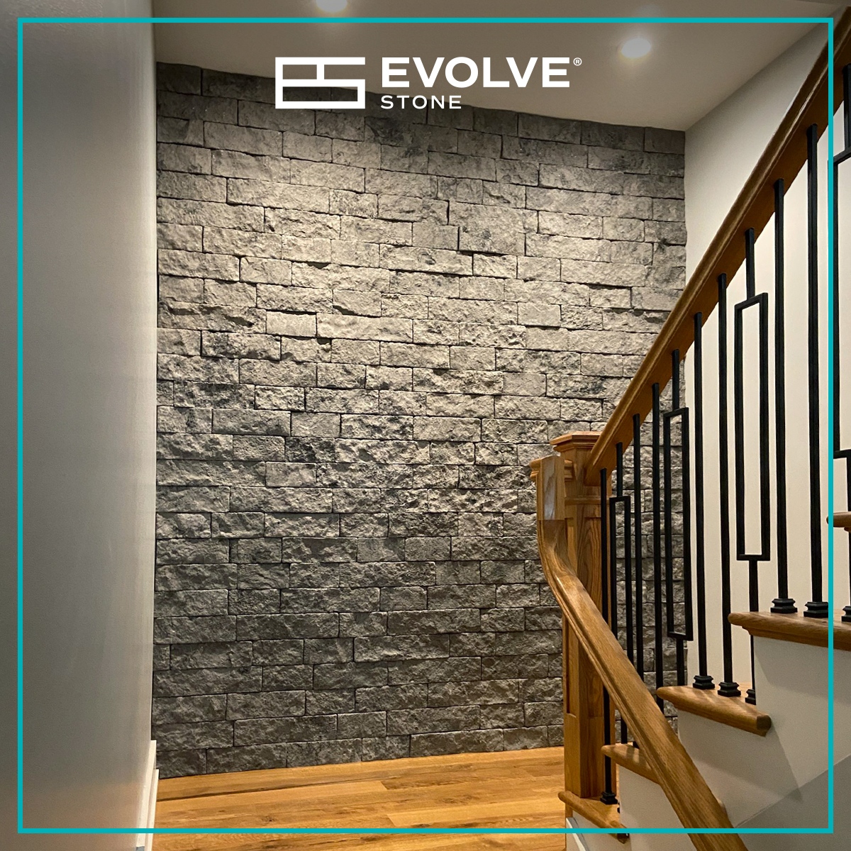 Be sure to stay on top of the trends this year by using Evolve Stone. For more on-trend design ideas for your home, check out this blog: bit.ly/3KLHd6X #EvolveStone #DIY #AccentWall

Style: National True
Color: Phantom Shadow