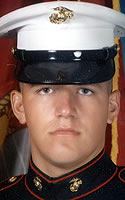Kohlsbeef's tweet photo. Honor. Respect. Remember.

Marine Lance Cpl. William J. Leusink

Gave the ultimate sacrifice on May 22, 2006 from wounds sustained while conducting combat operations against enemy forces in Asad, Iraq. His 2nd tour of duty. https://t.co/0Gsli4qQSx