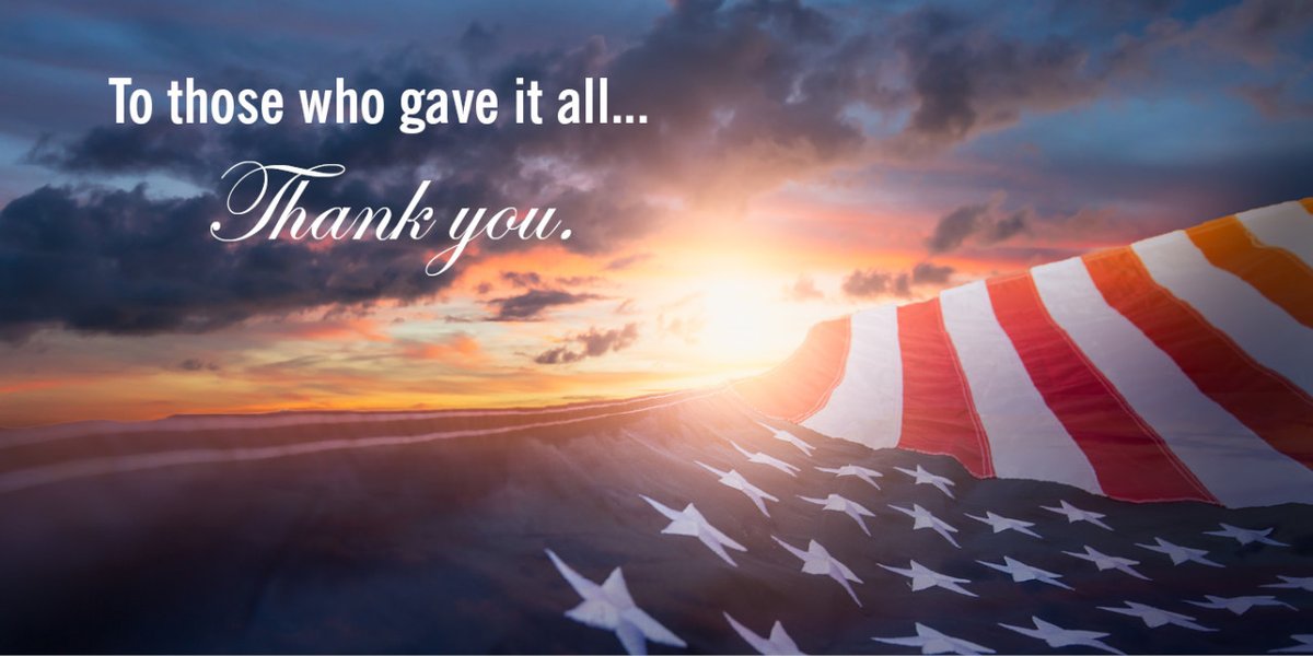 We will forever remember and honor those who made the ultimate sacrifice to preserve our Nation's freedoms. With grateful joy for the life we live today, thank you to our service members!
#MemorialDay