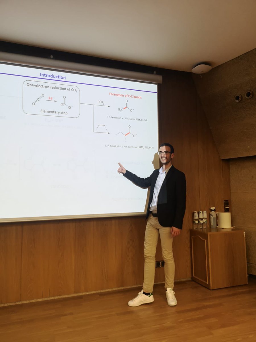 ITN Project CCIMC (@itn_ccimc) on Twitter photo From the oral contribution of ESR15 <a href="/Morales_Chem/">Agustín Morales</a> in the XI Doctoral Workshop of the PhD studies in Chemistry at <a href="/UABBarcelona/">Universitat Autònoma de Barcelona</a>
Congratulations Agustín! 🧑🏻🔬🥼 From the oral contribution of ESR15 <a href="/Morales_Chem/">Agustín Morales</a> in the XI Doctoral Workshop of the PhD studies in Chemistry at <a href="/UABBarcelona/">Universitat Autònoma de Barcelona</a>
Congratulations Agustín! 🧑🏻🔬🥼